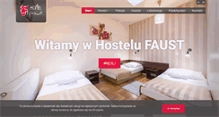 Desktop Screenshot of hostelfaust.pl