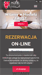 Mobile Screenshot of hostelfaust.pl